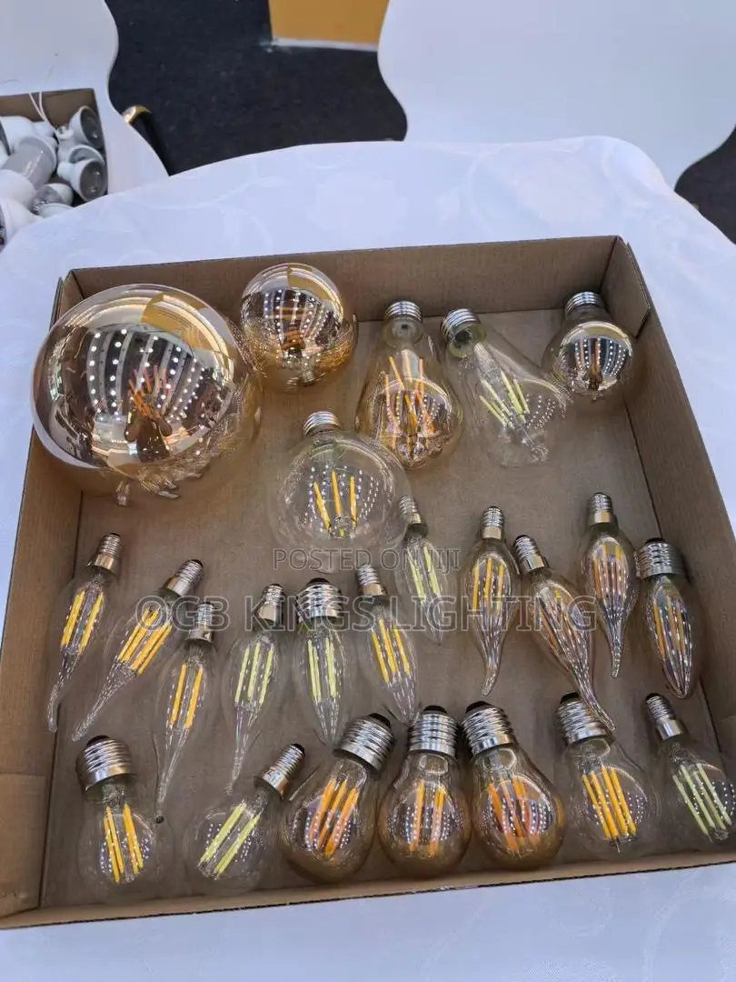 Light Bulb E27 220v 40w St64 G80 G95 T10 T45 T185 A19 A60 Filament