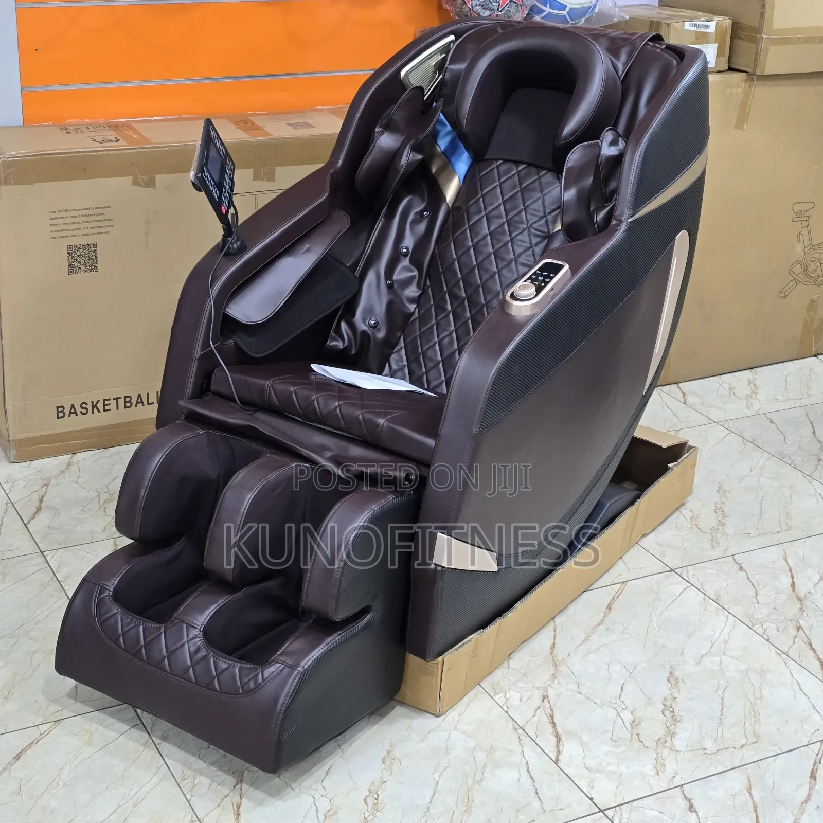 Executive Full Body Massage Chair With Foot Rollers