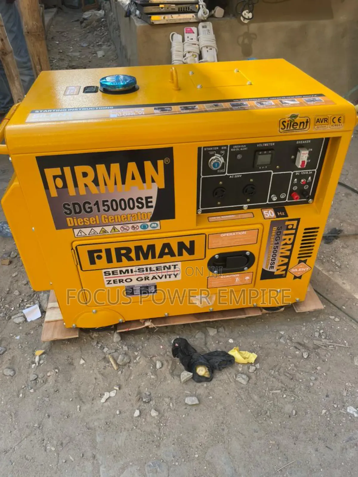 Original 12.5kva Firman Gen Diesel Soundproof 💯% Copper Coil