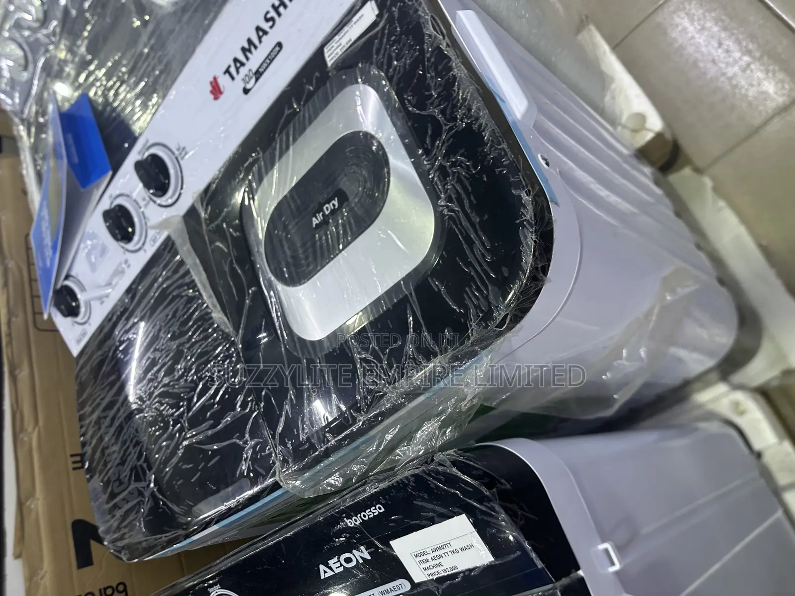 Tamashi 10kg Top Loader Washing Machines Semi Automatic