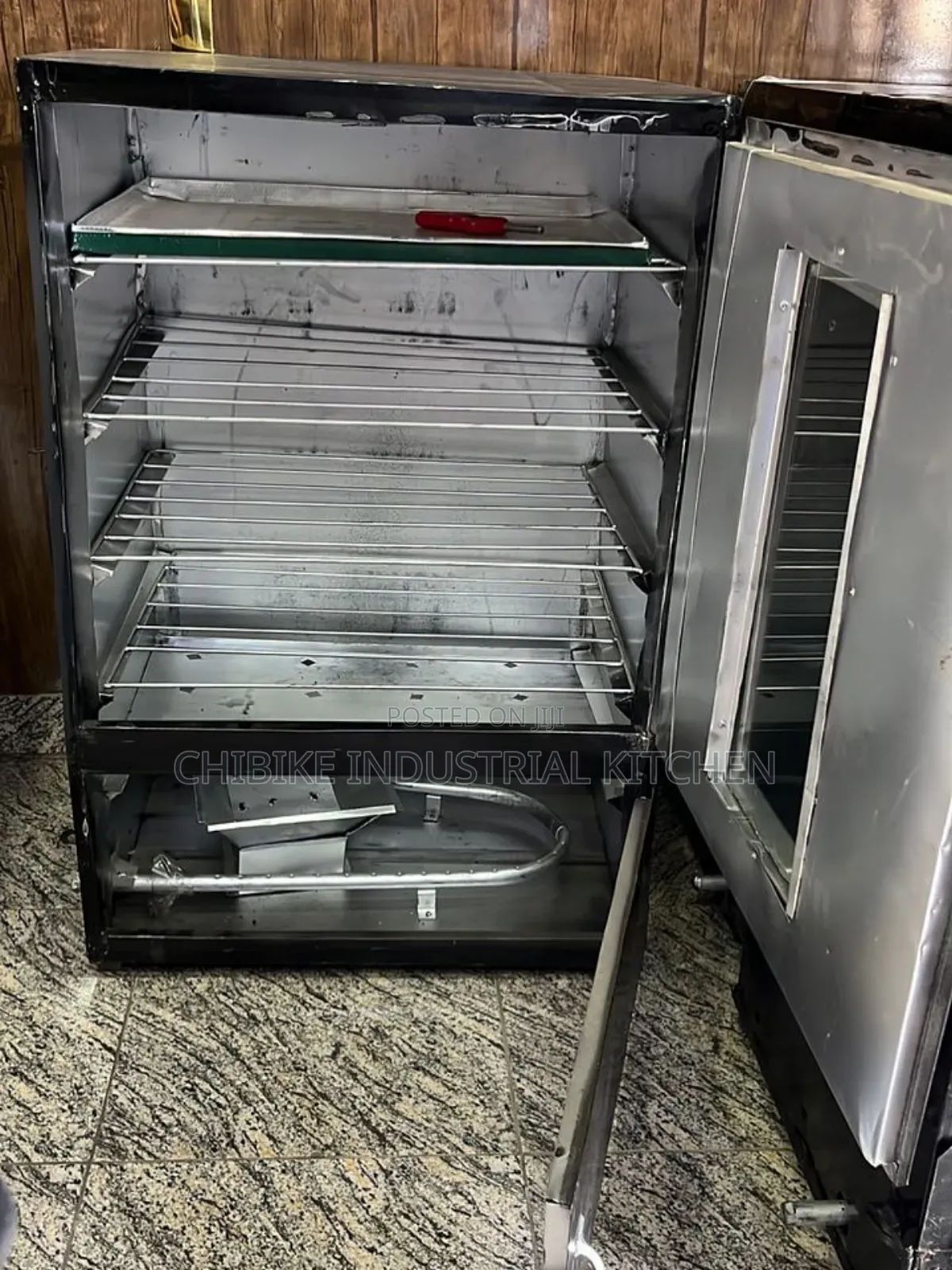 Locally Made Oven With Glass 3step