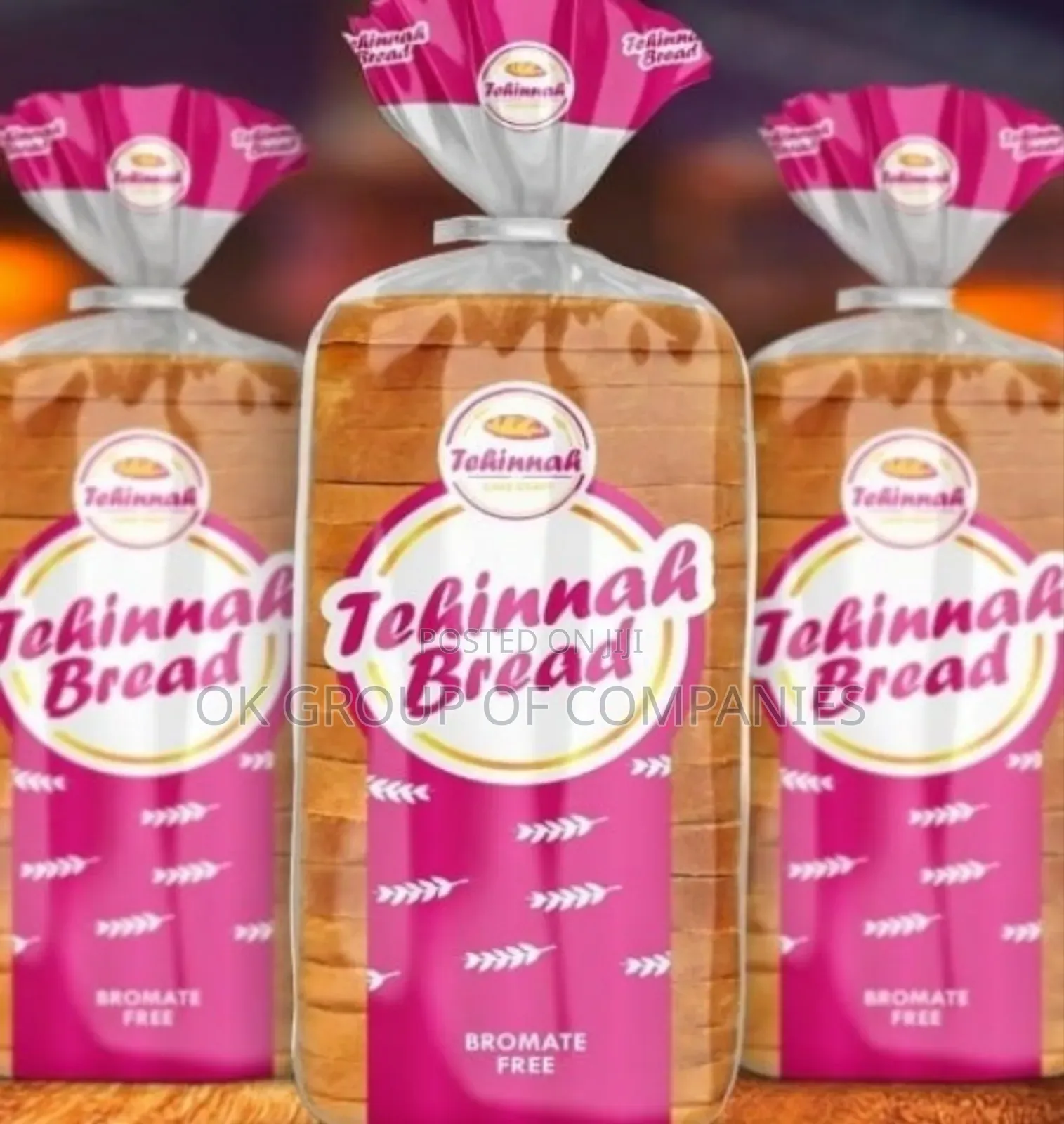 Bread Nylon Wrappers Sleeves Printing Services in Aba Nigeria