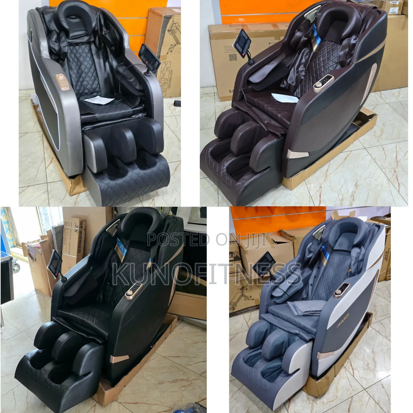 Luxury Health Wellness Massage Chair – Complete Body Therapy