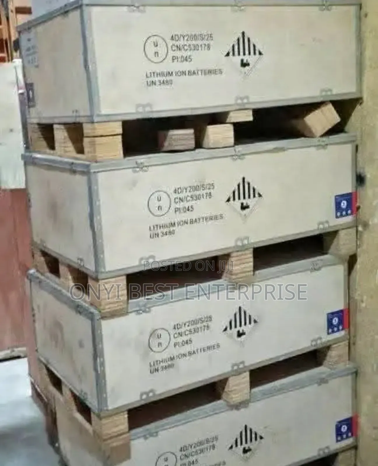 Haisic Lithium Ion Phosphatase Battery 15kwh51.2v