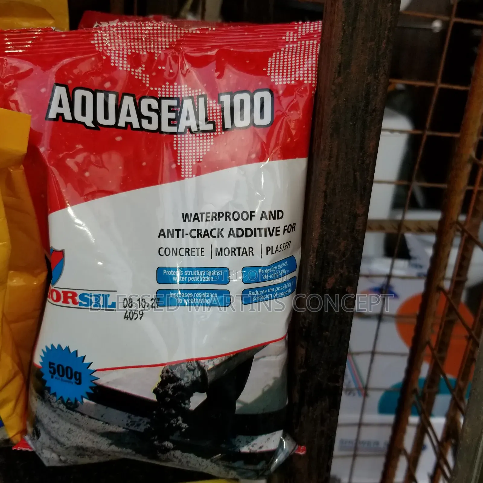 1kg Aquaseal 100 Powdered Waterproof Cement