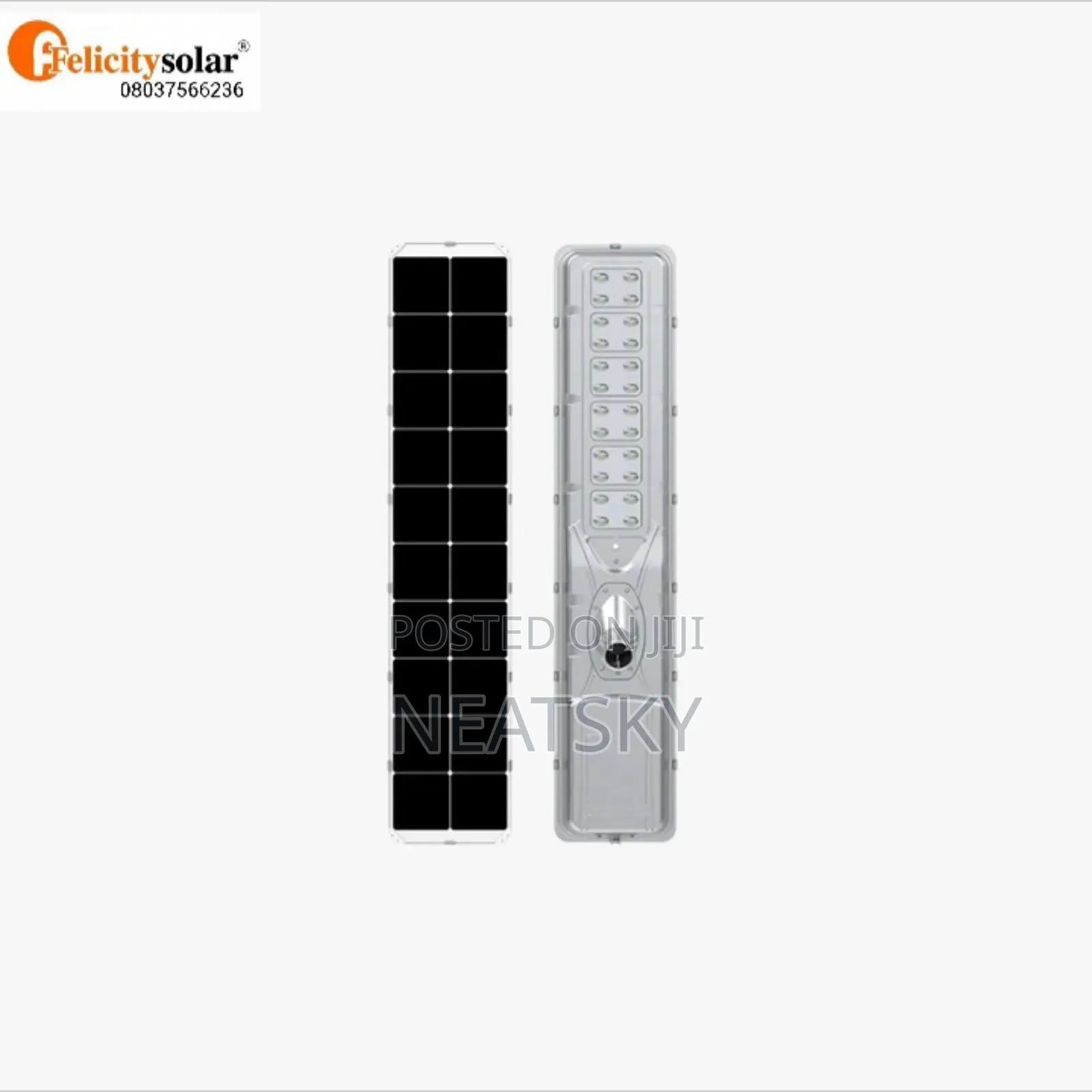 Fl-F2 All in One 120w Solar Street Light