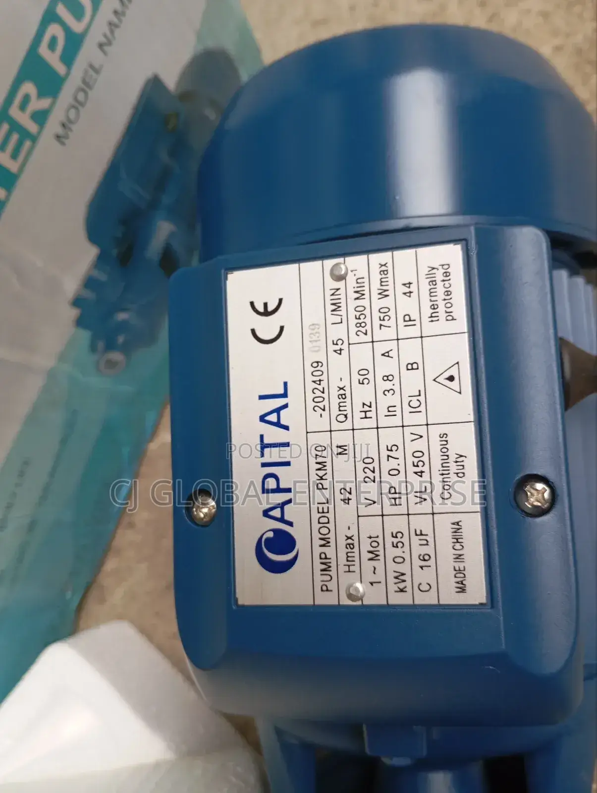 0.75hp Capital Surface Pump