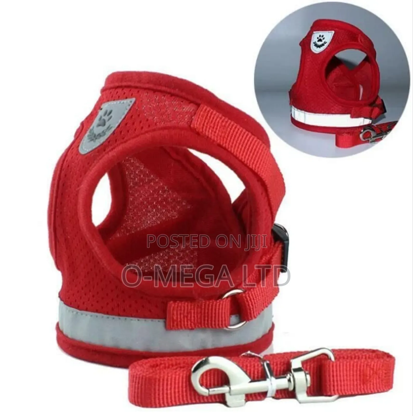 Breathable No-Pull Pet Harness Leash