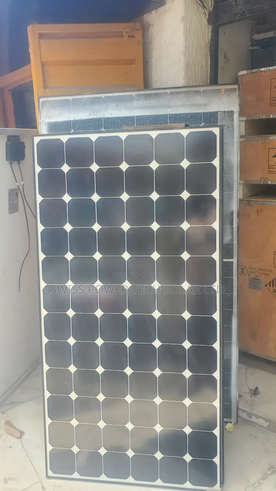 All Black 300w Sun Power Mono Panel