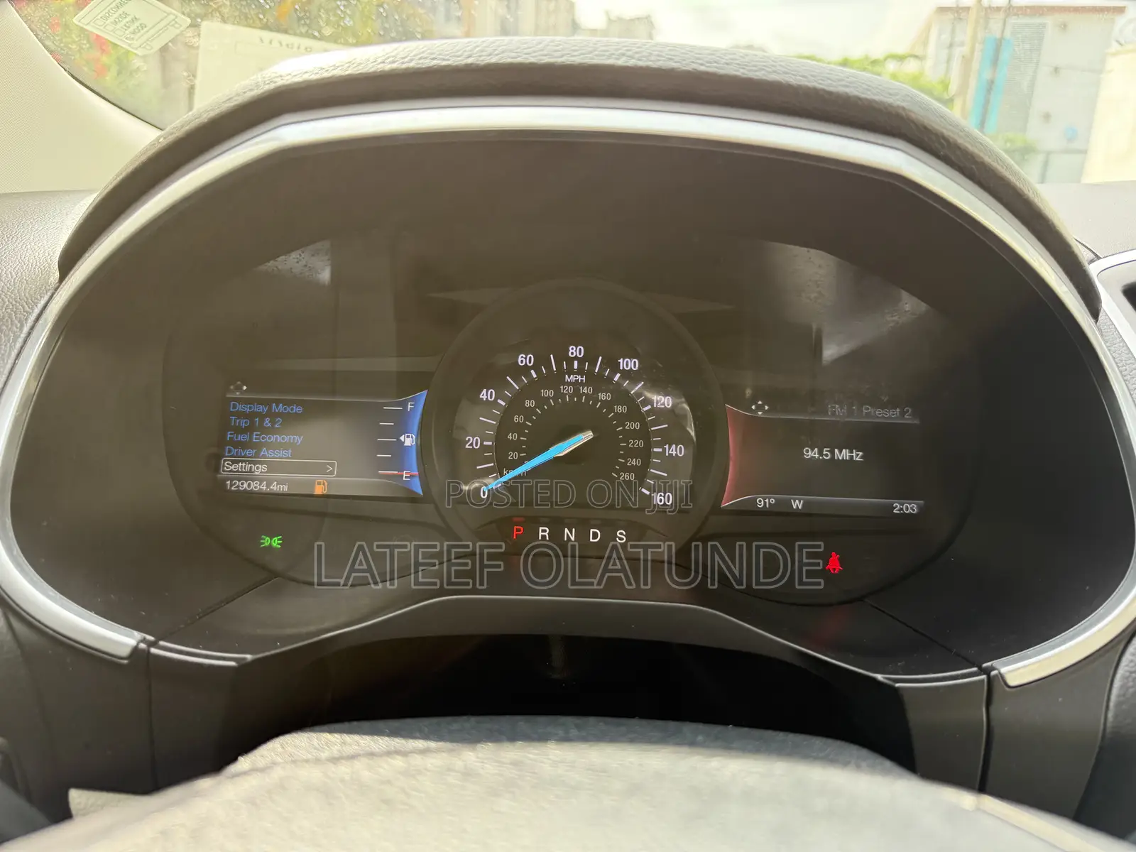 Ford Edge Titanium AWD 2018 White