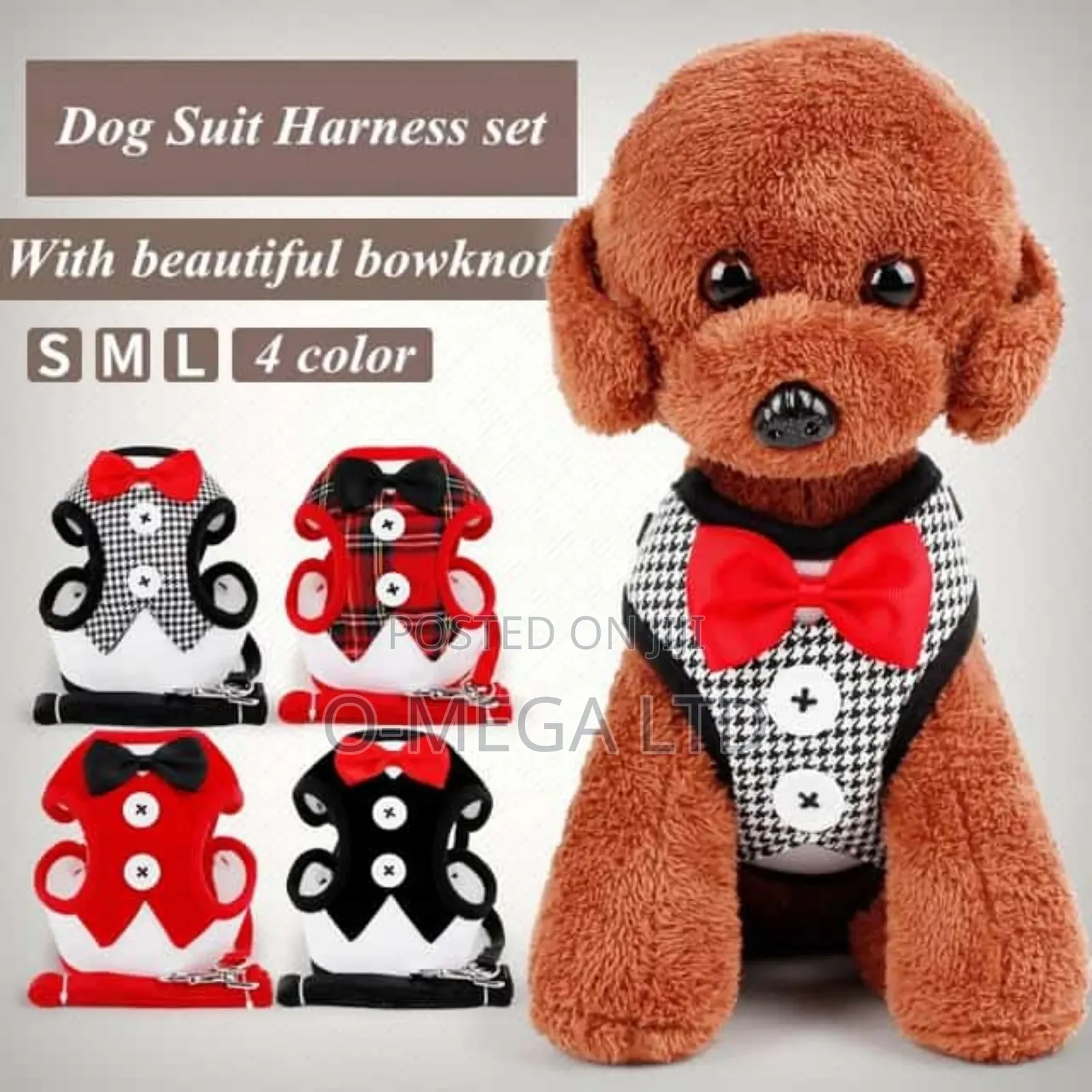 Bowtie Harness Leash