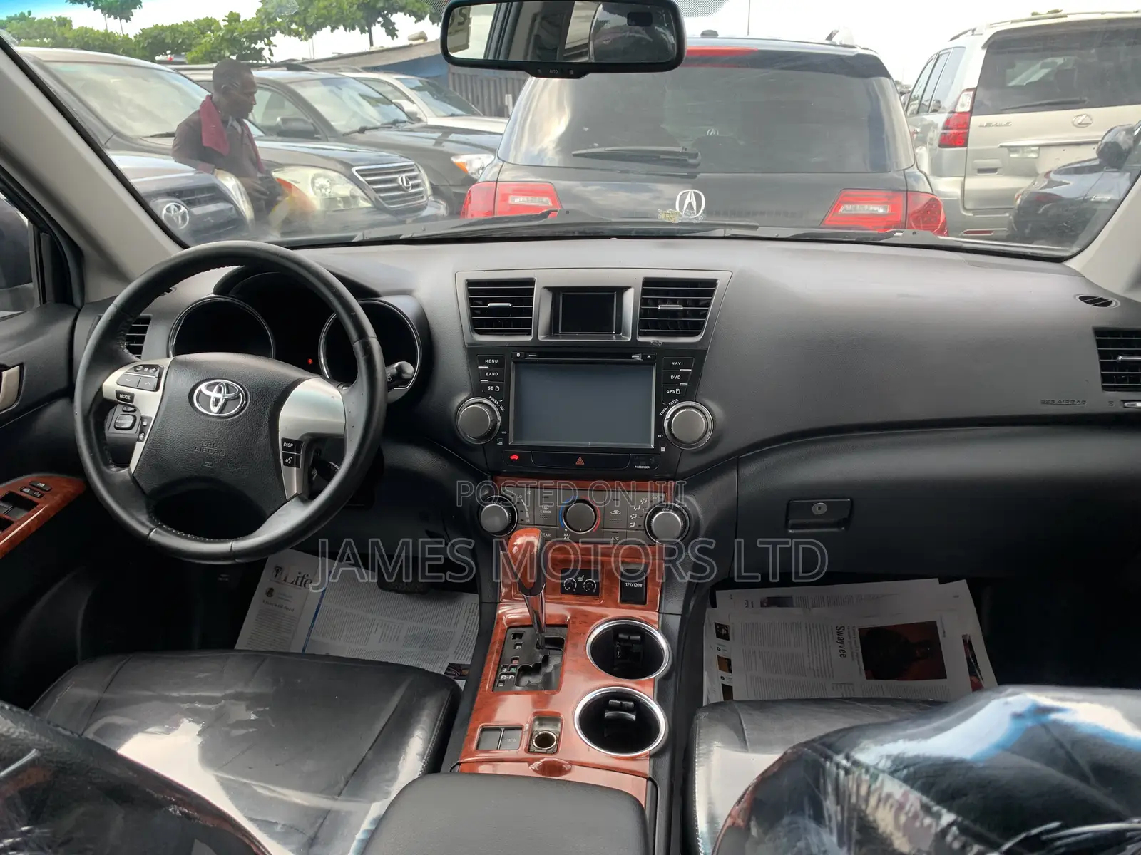 Toyota Highlander 2012 Black