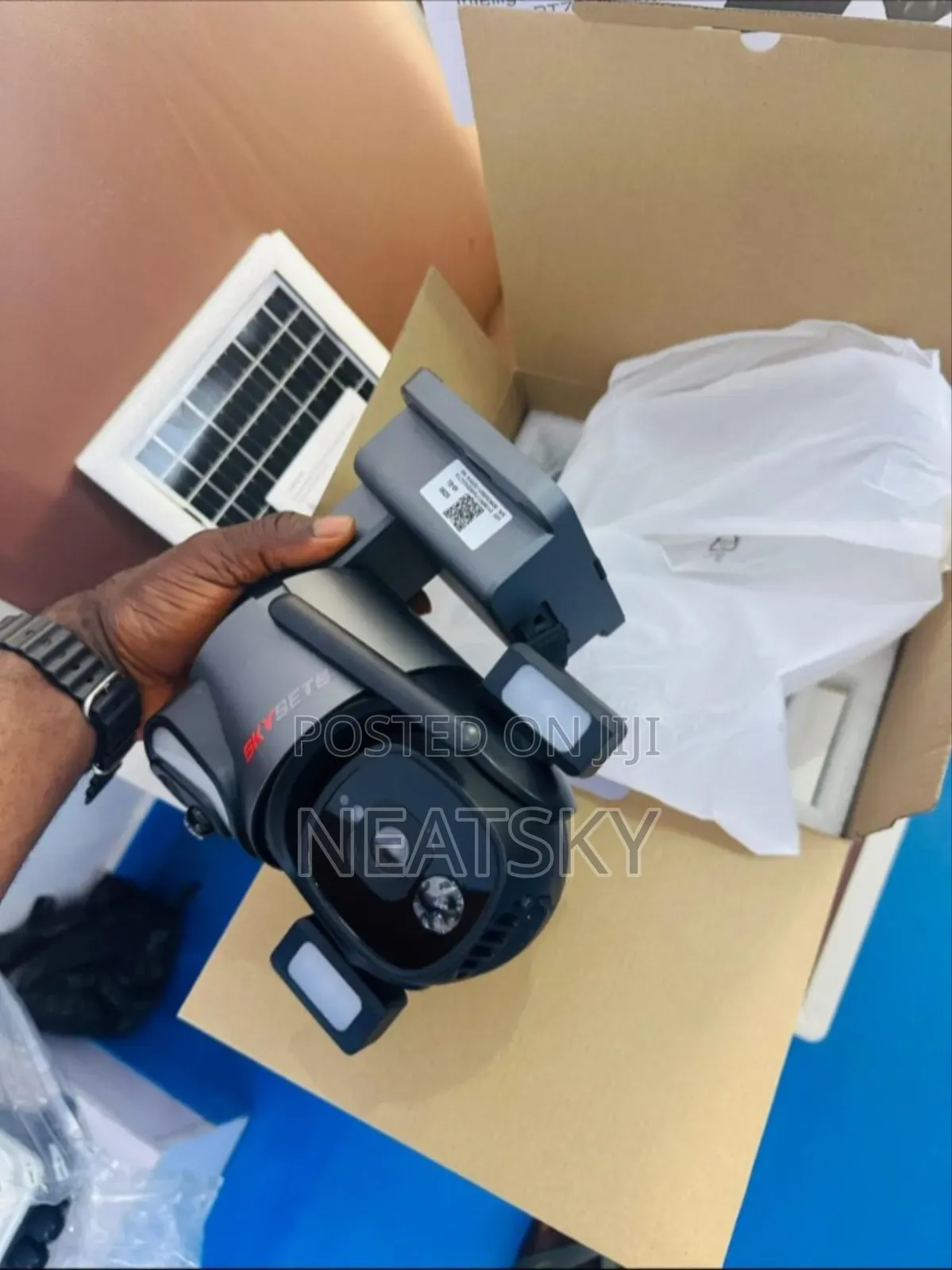 8mp Dual Lens Solar PTZ Camera (Sd90-4g-8mp)