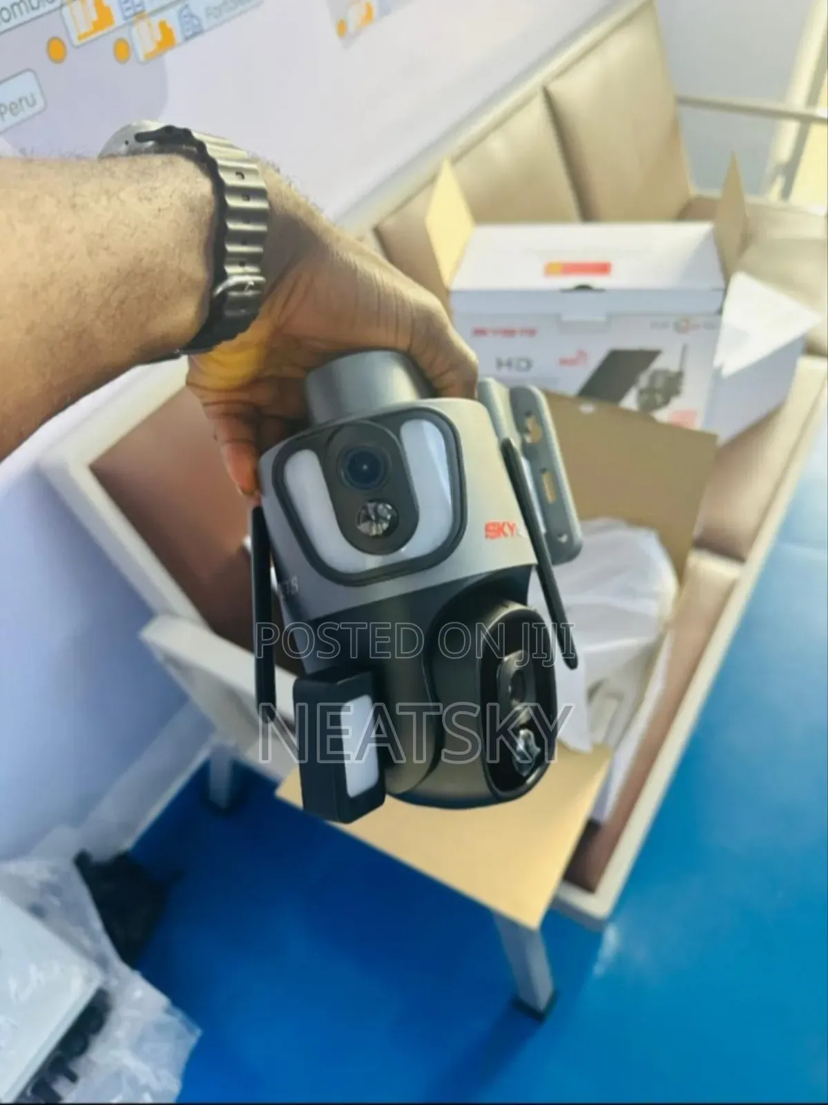 8mp Dual Lens Solar PTZ Camera (Sd90-4g-8mp)
