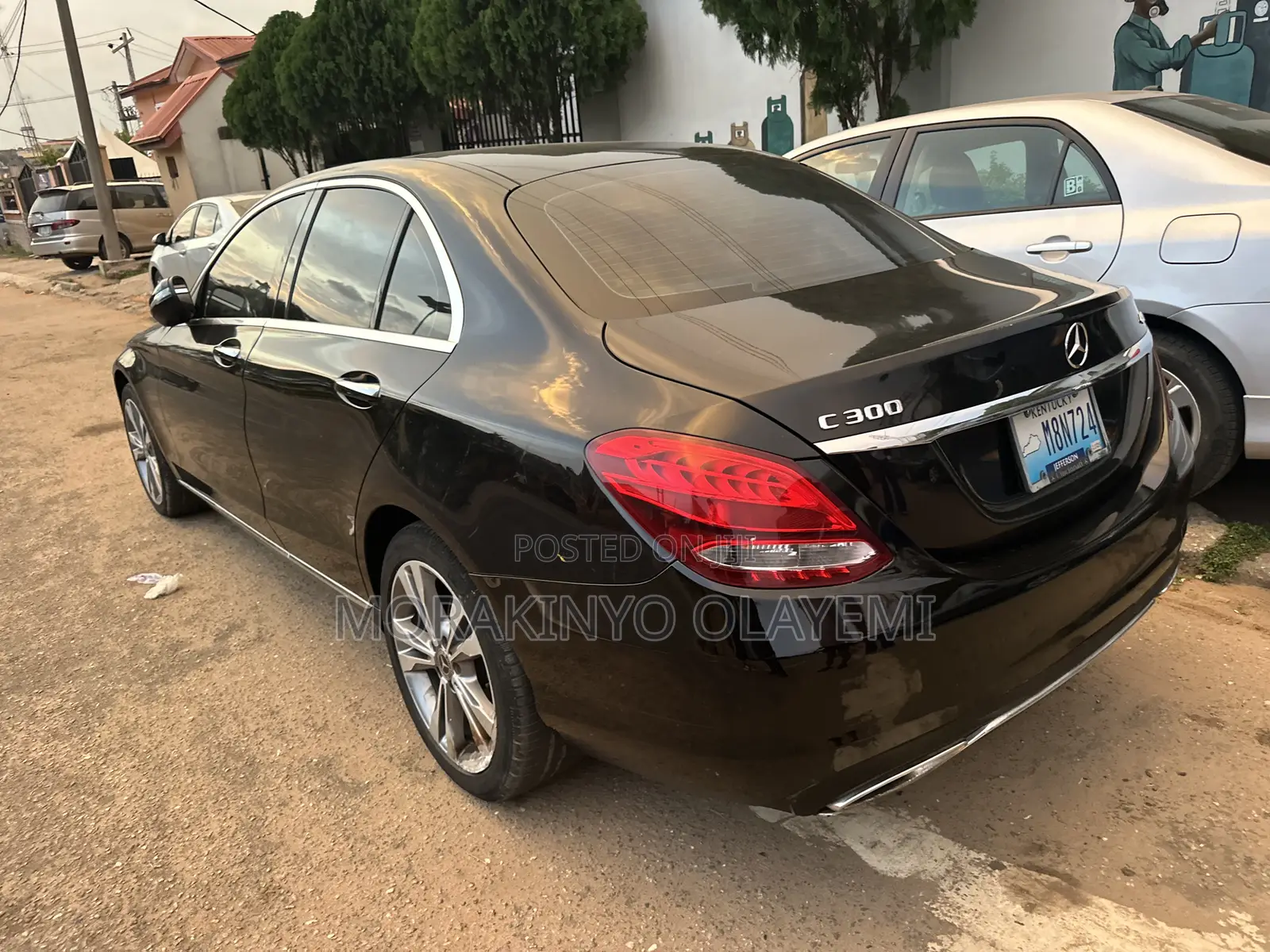Mercedes-Benz C300 Base 4Matic Sedan AWD (2.0L 4cyl 7A) 2017 Black