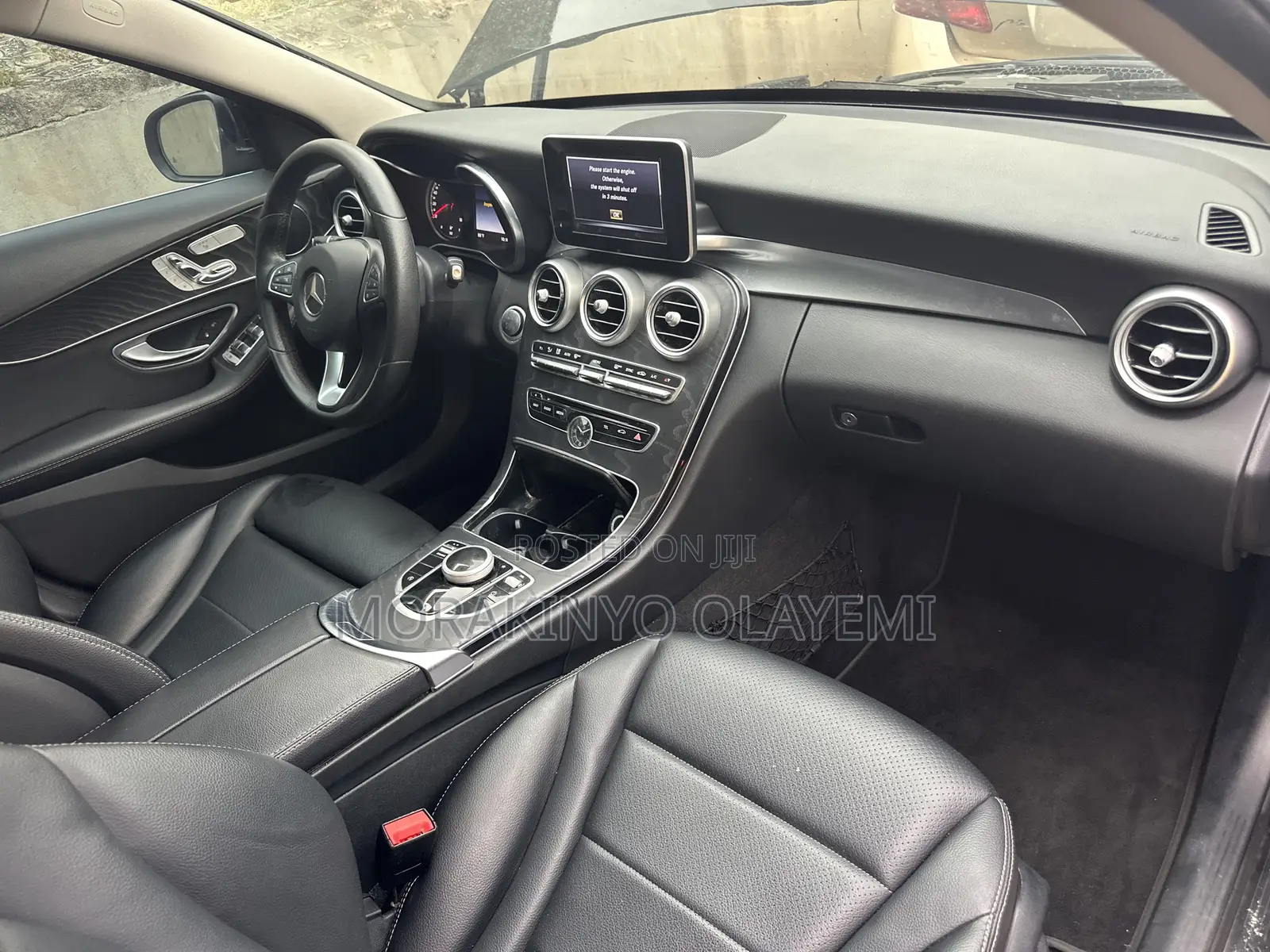 Mercedes-Benz C300 Base 4Matic Sedan AWD (2.0L 4cyl 7A) 2017 Black