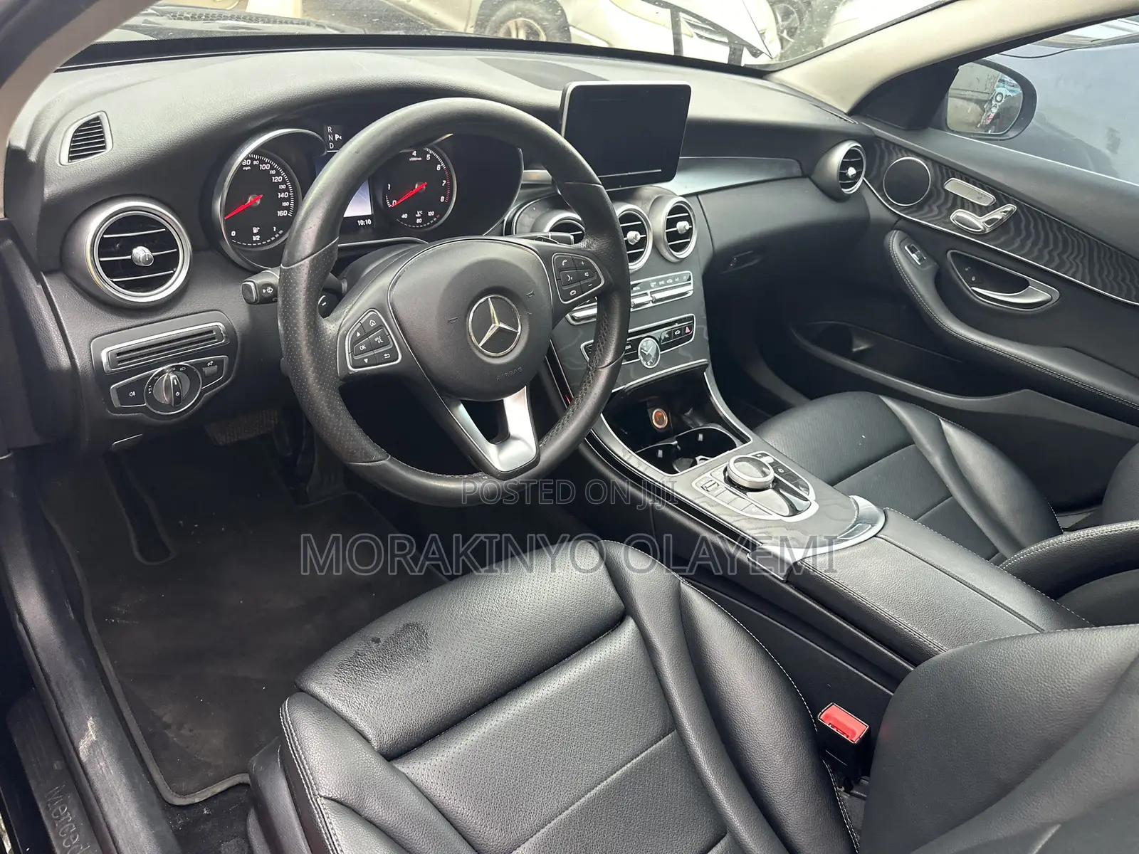 Mercedes-Benz C300 Base 4Matic Sedan AWD (2.0L 4cyl 7A) 2017 Black