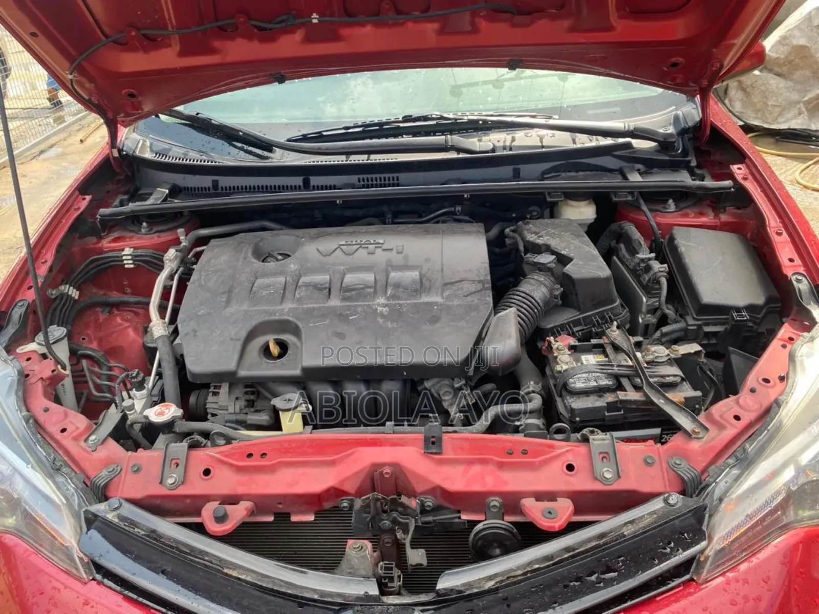 Toyota Corolla 2017 Red