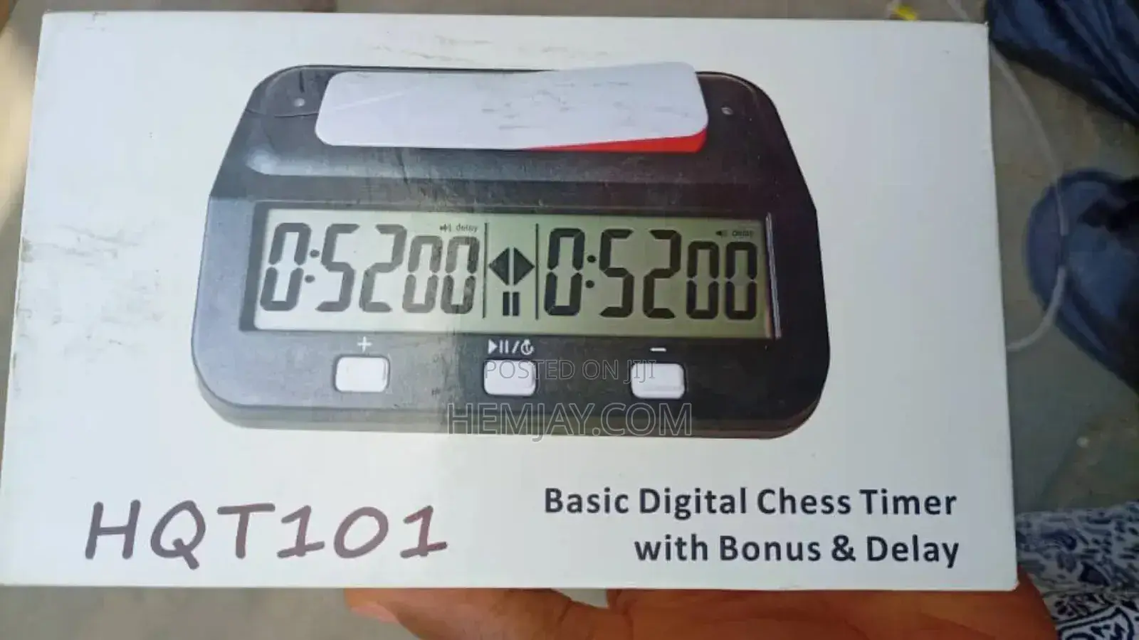 World Standard Chess Timer (For Tournament and Personal Use)