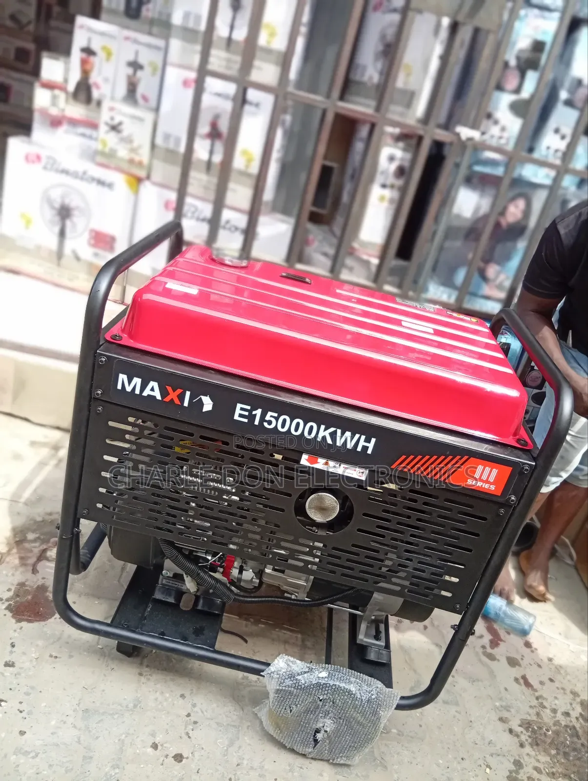 Original 15kw Maxi Double Cylinder Petrol Generator