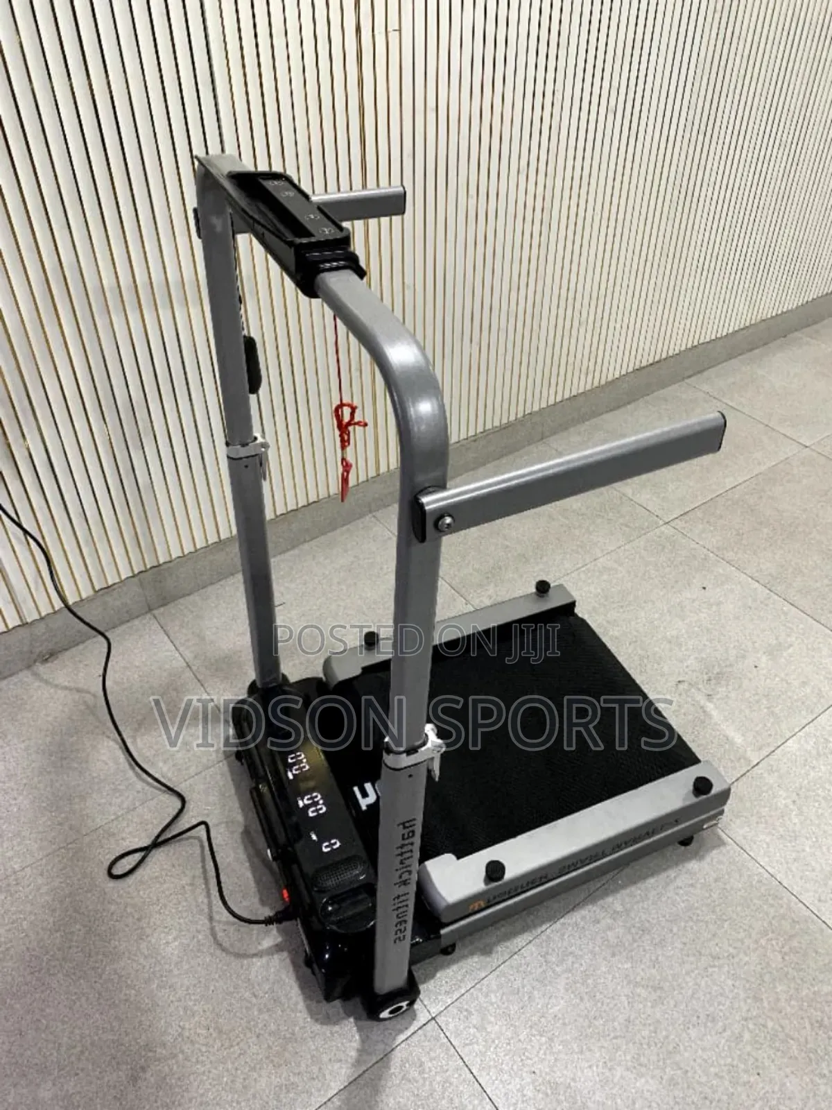 Hattrick Foldable Platform Treadmill Machine