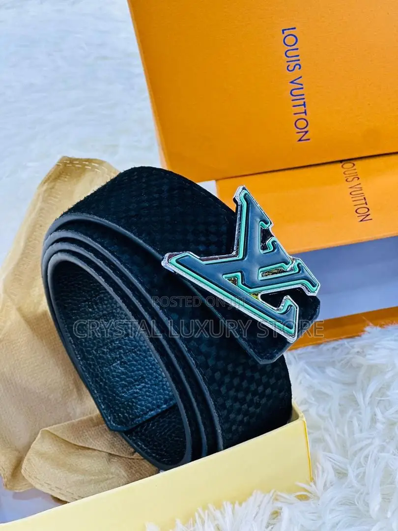 Louis Vuitton Quality Luxury Men Genuine Leather Belt