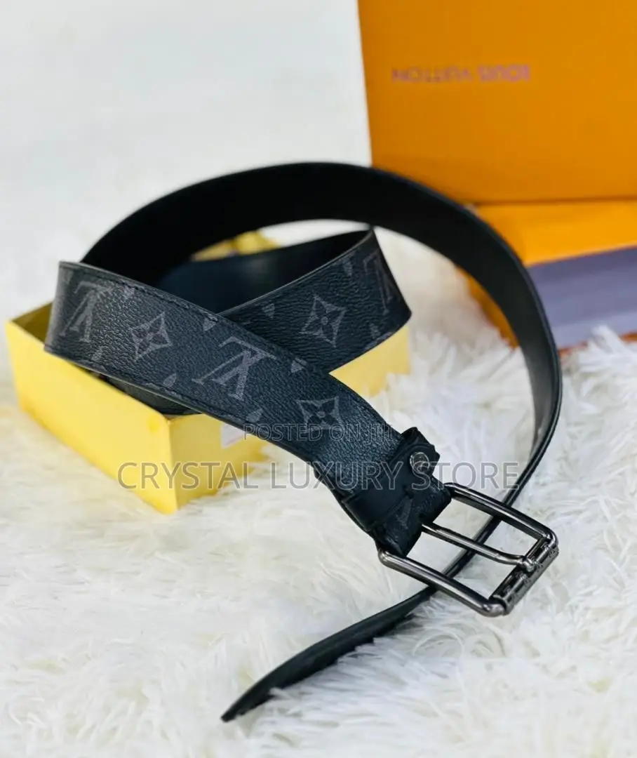 Louis Vuitton Quality Luxury Men Genuine Leather Belt