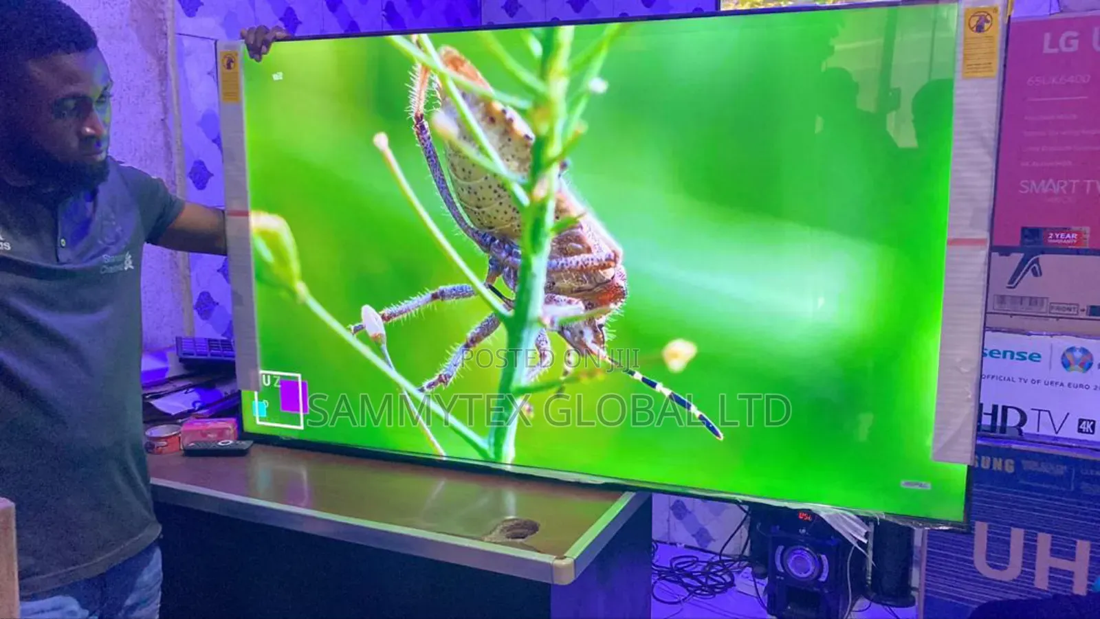 Brand New Hisense 65" Smart Led Tv