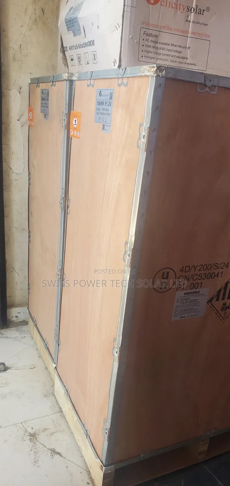Felicity Lithium Battery 15kwh