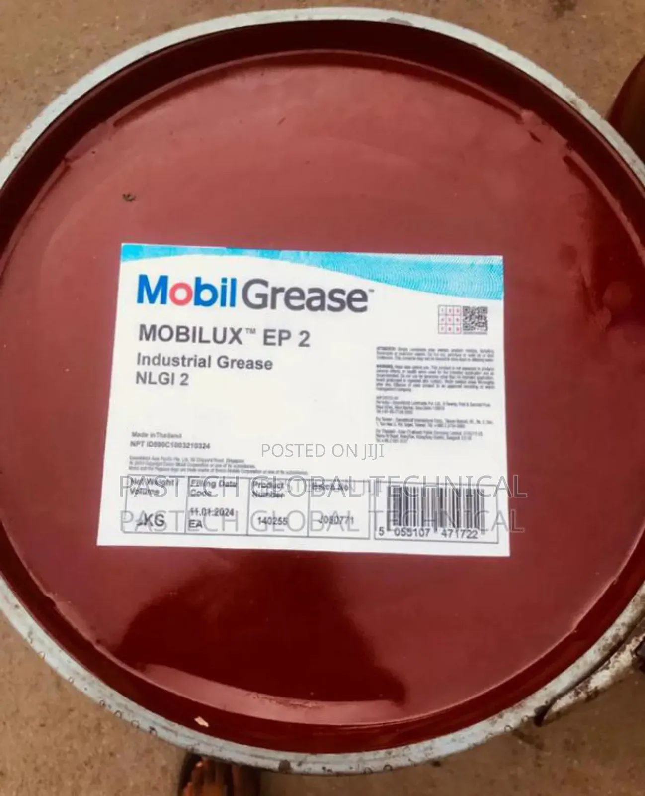 Mobilux Ep 2 General-Purpose Industrial Grease (50kg Keg)