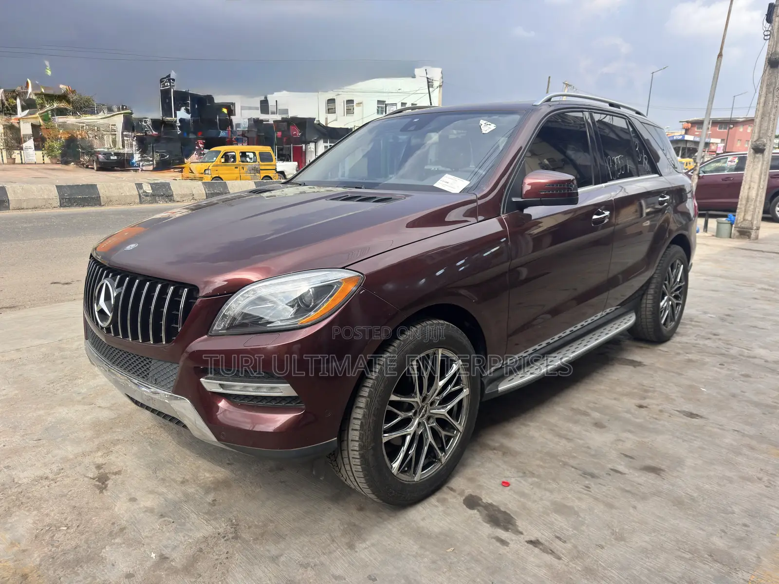 Mercedes-Benz M Class ML 350 4Matic 2013 Burgundy