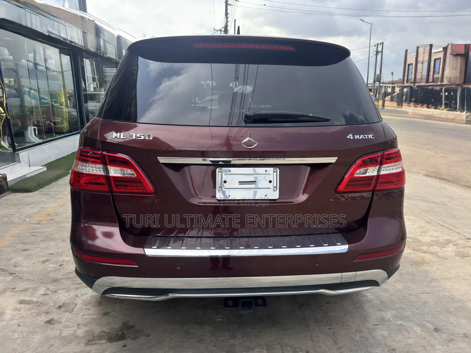Mercedes-Benz M Class ML 350 4Matic 2013 Burgundy