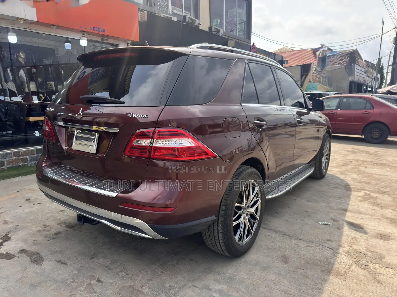 Mercedes-Benz M Class ML 350 4Matic 2013 Burgundy
