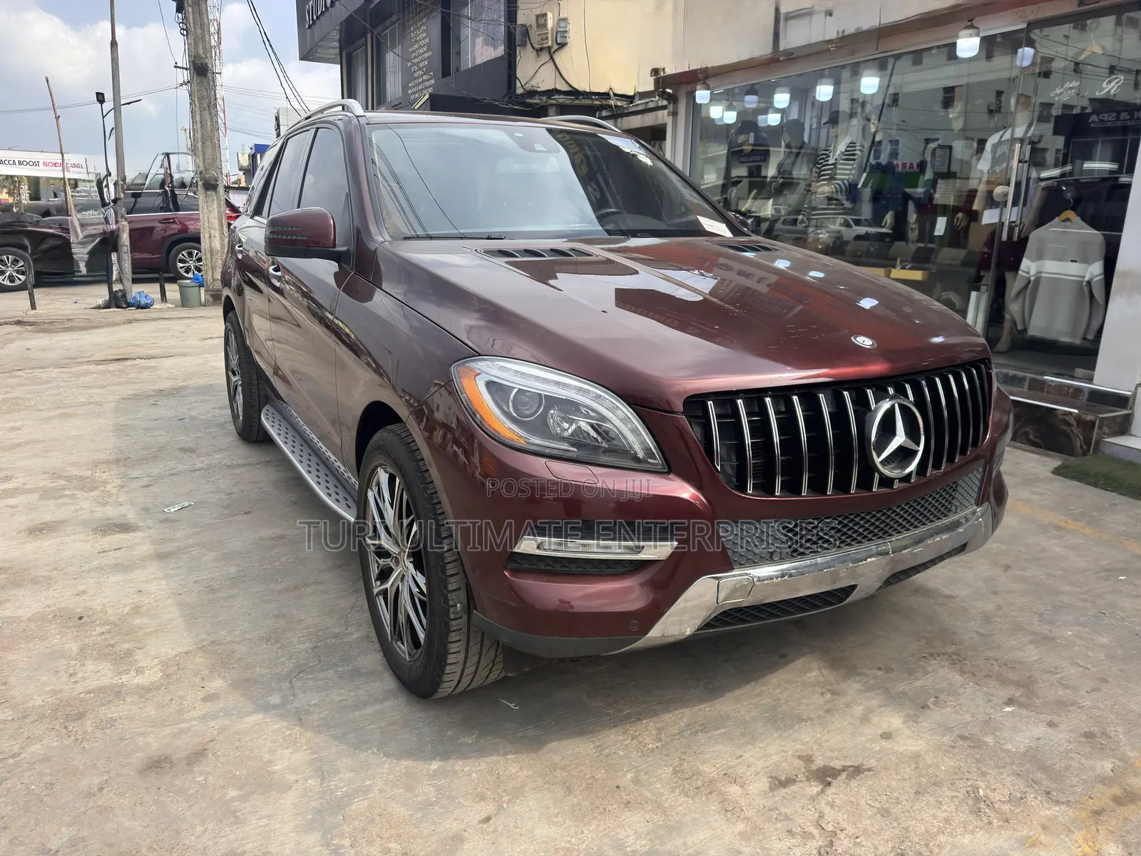 Mercedes-Benz M Class ML 350 4Matic 2013 Burgundy