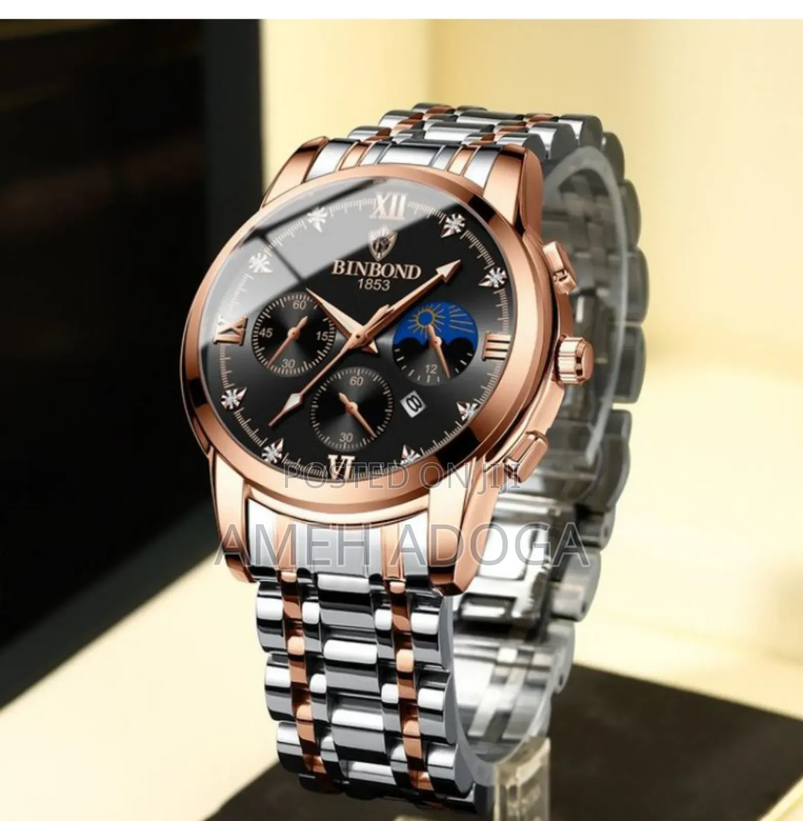 Binbond Men's Business Wristwatch