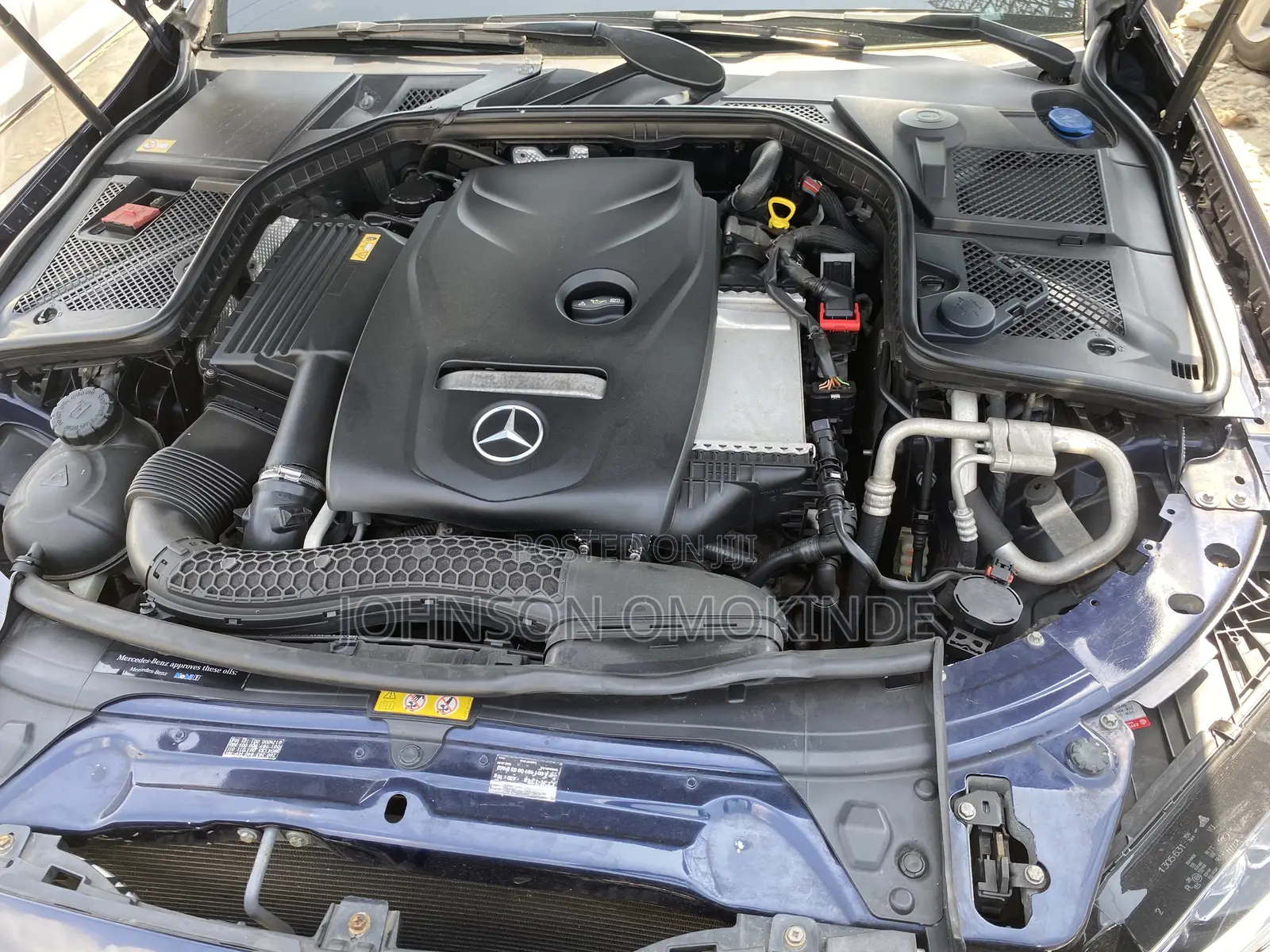 Mercedes-Benz C300 Luxury 4dr AWD 4Matic Sedan (2.0L 4cyl 7A) 2015 Blue