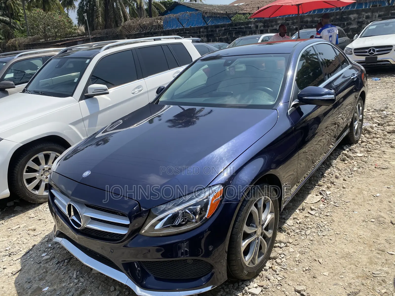 Mercedes-Benz C300 Luxury 4dr AWD 4Matic Sedan (2.0L 4cyl 7A) 2015 Blue