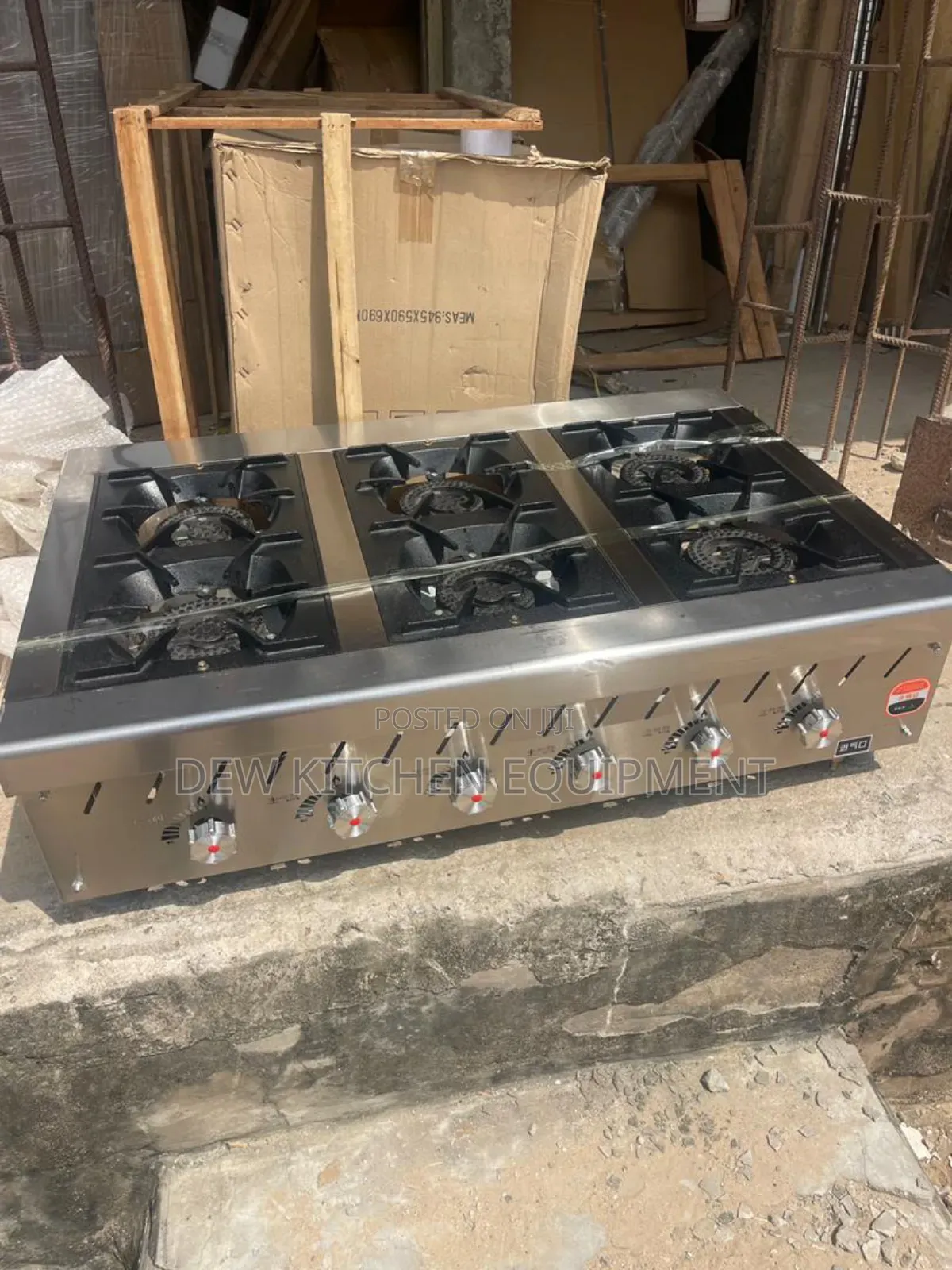 6burner Commercial Cooker