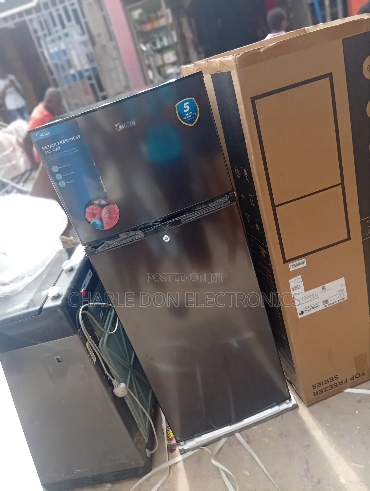 Original Midea 180 Litres Fridge and Freezer