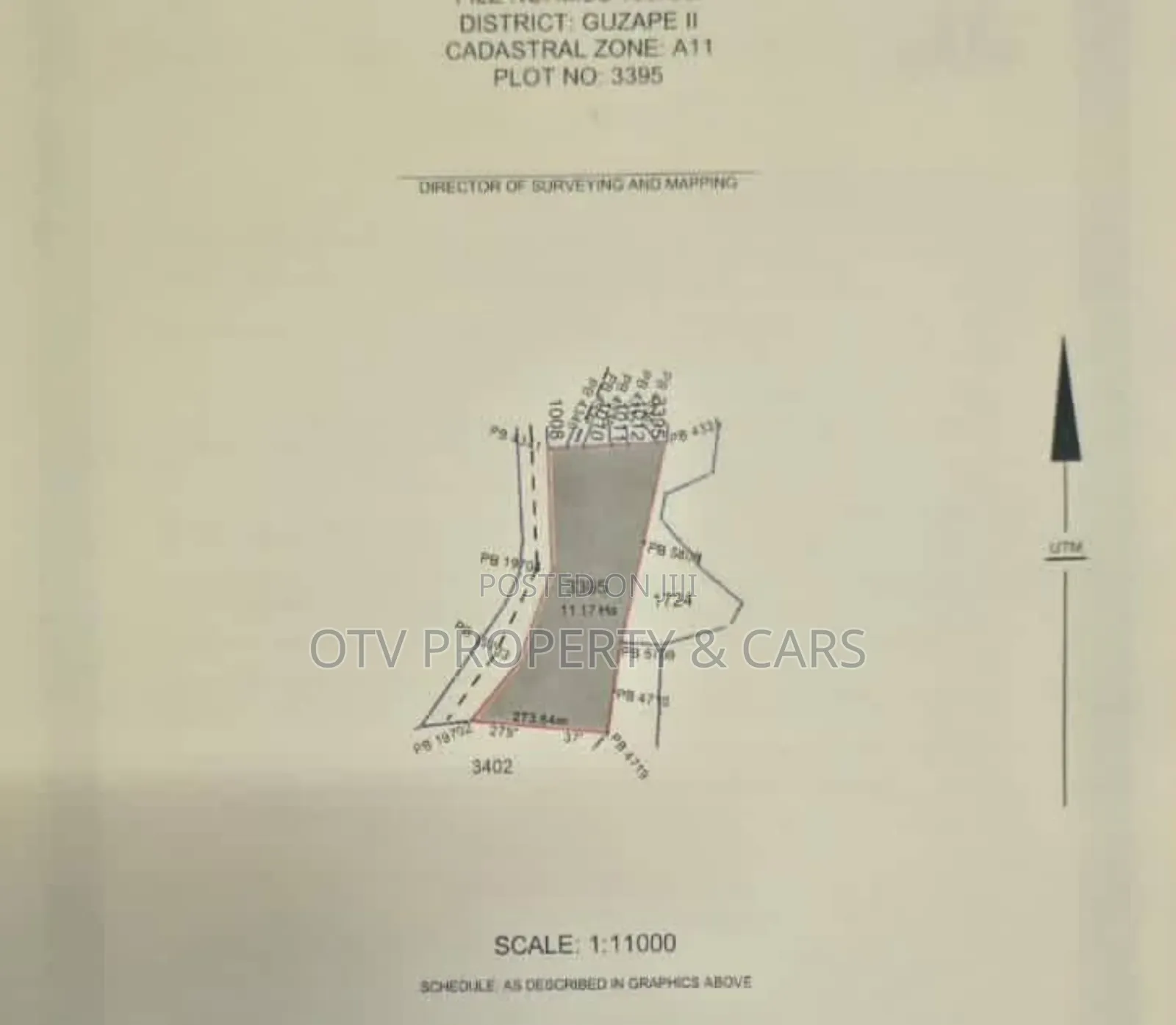 11.7 Hectare of Land for Sale at Guzape 2