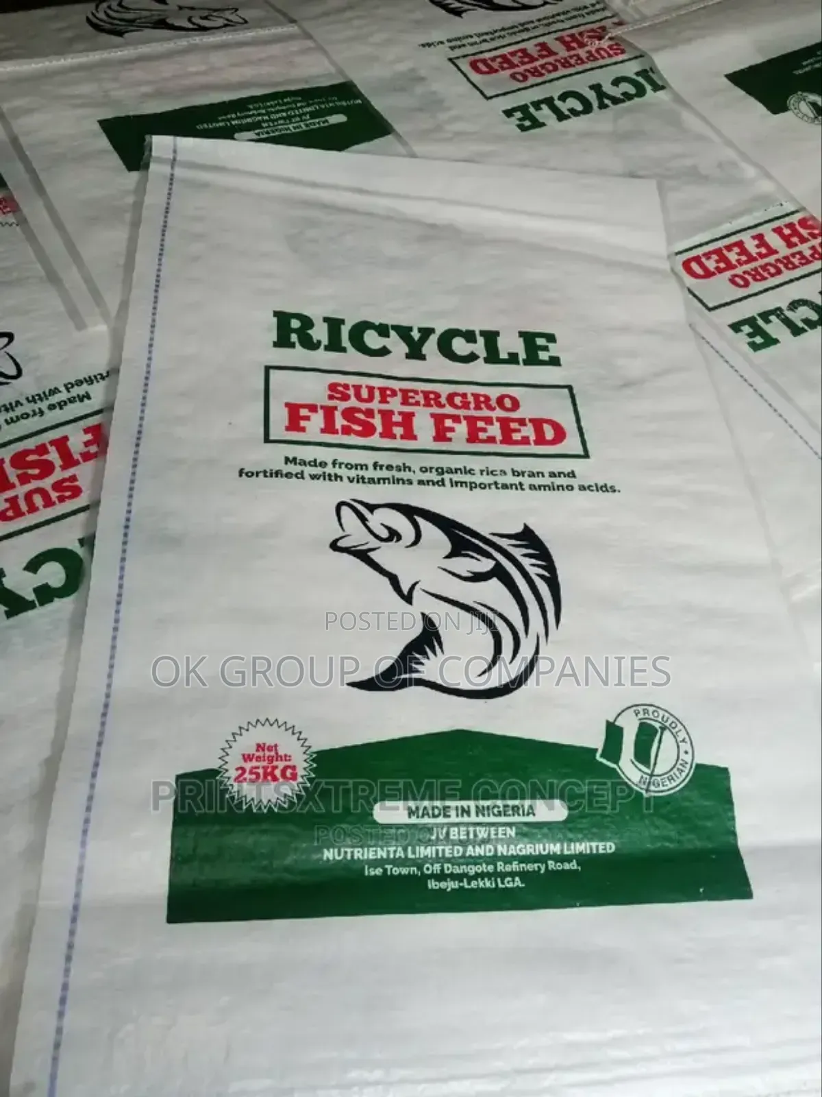 Wooven and Laminated Agro Sacks Printing Services in Onitsha Nigeria