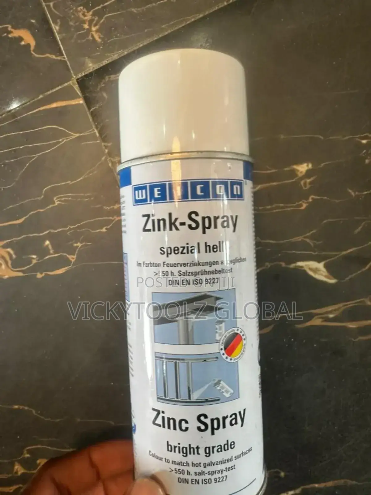 Weicon Zinc Spray Bright Grade