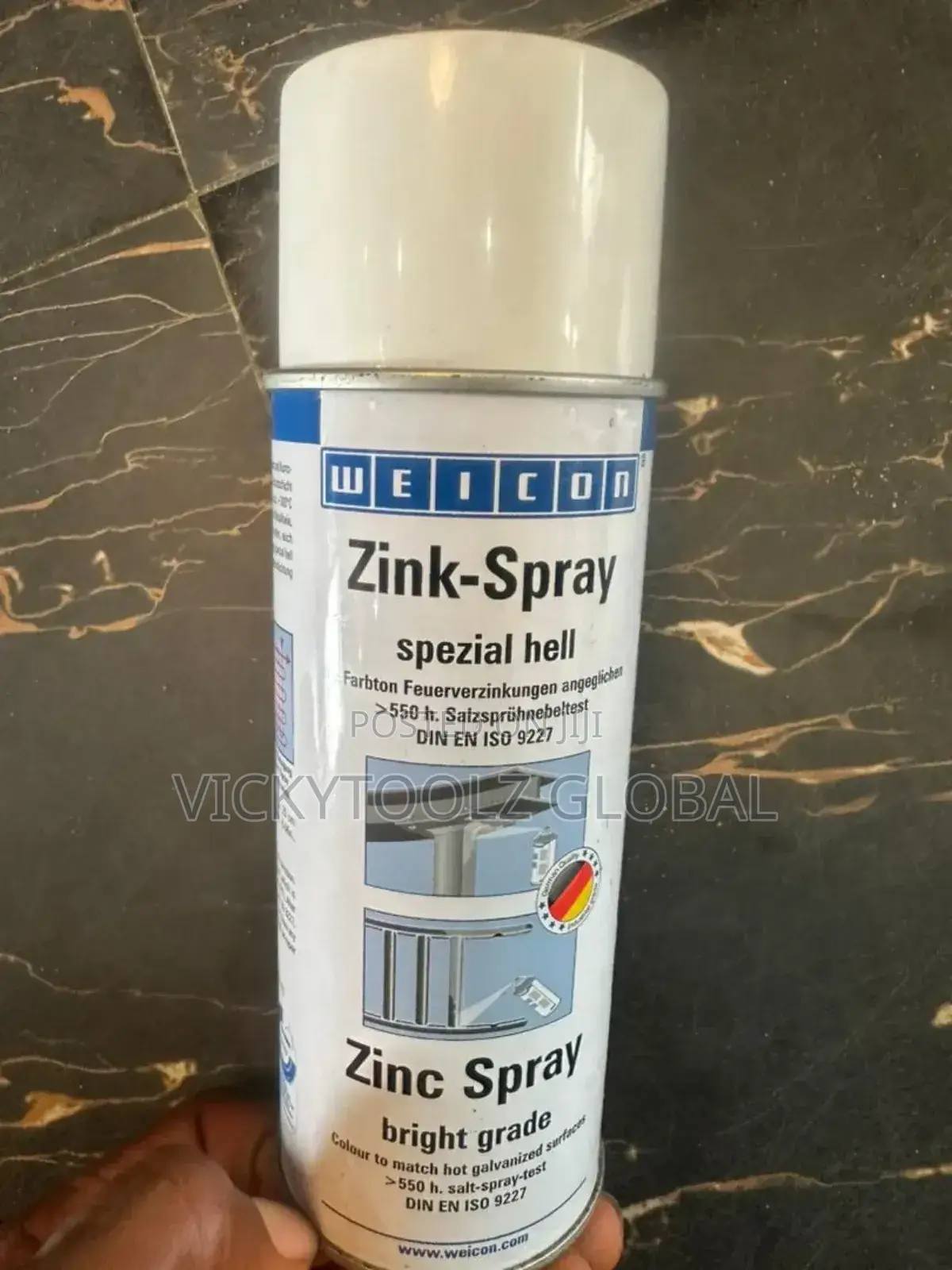 Weicon Zinc Spray Bright Grade