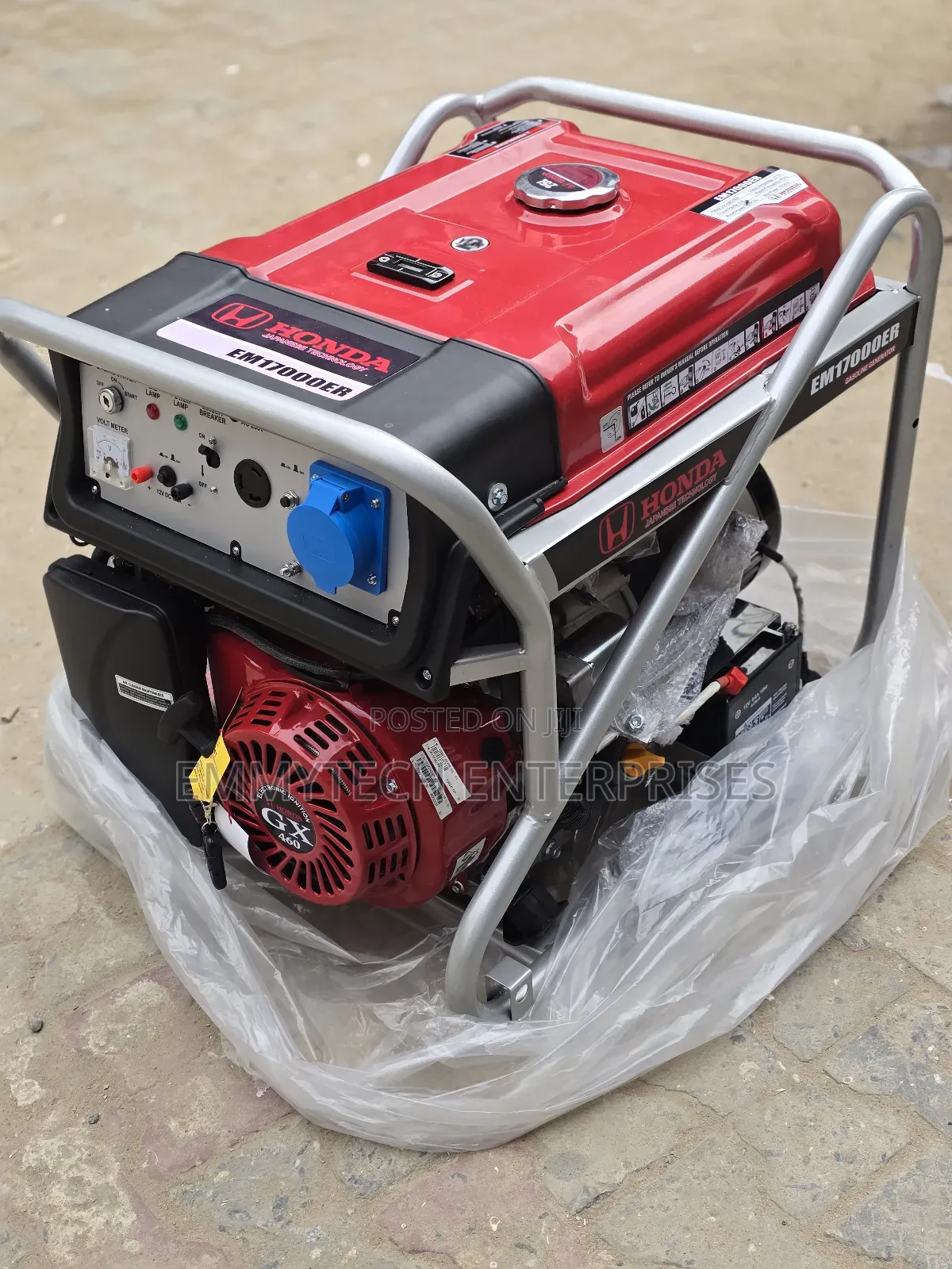 Heavy-Duty 10kva Honda Remote Control Petrol Gen 1years Wty