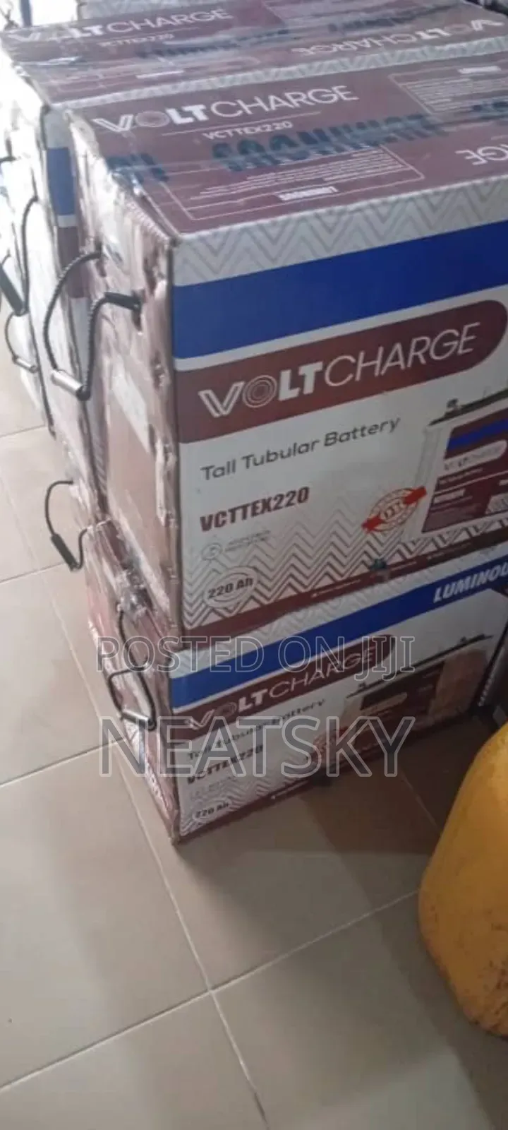 220ah/12v Luminous Voltcharge Tall Tubular Battery (Vcttex220)