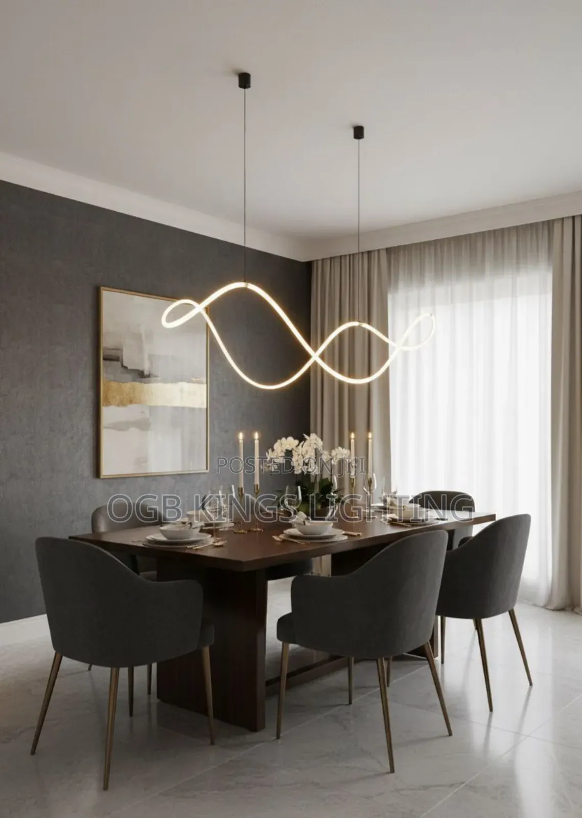 Modern Dining Room Lamps Led Pendant Lights