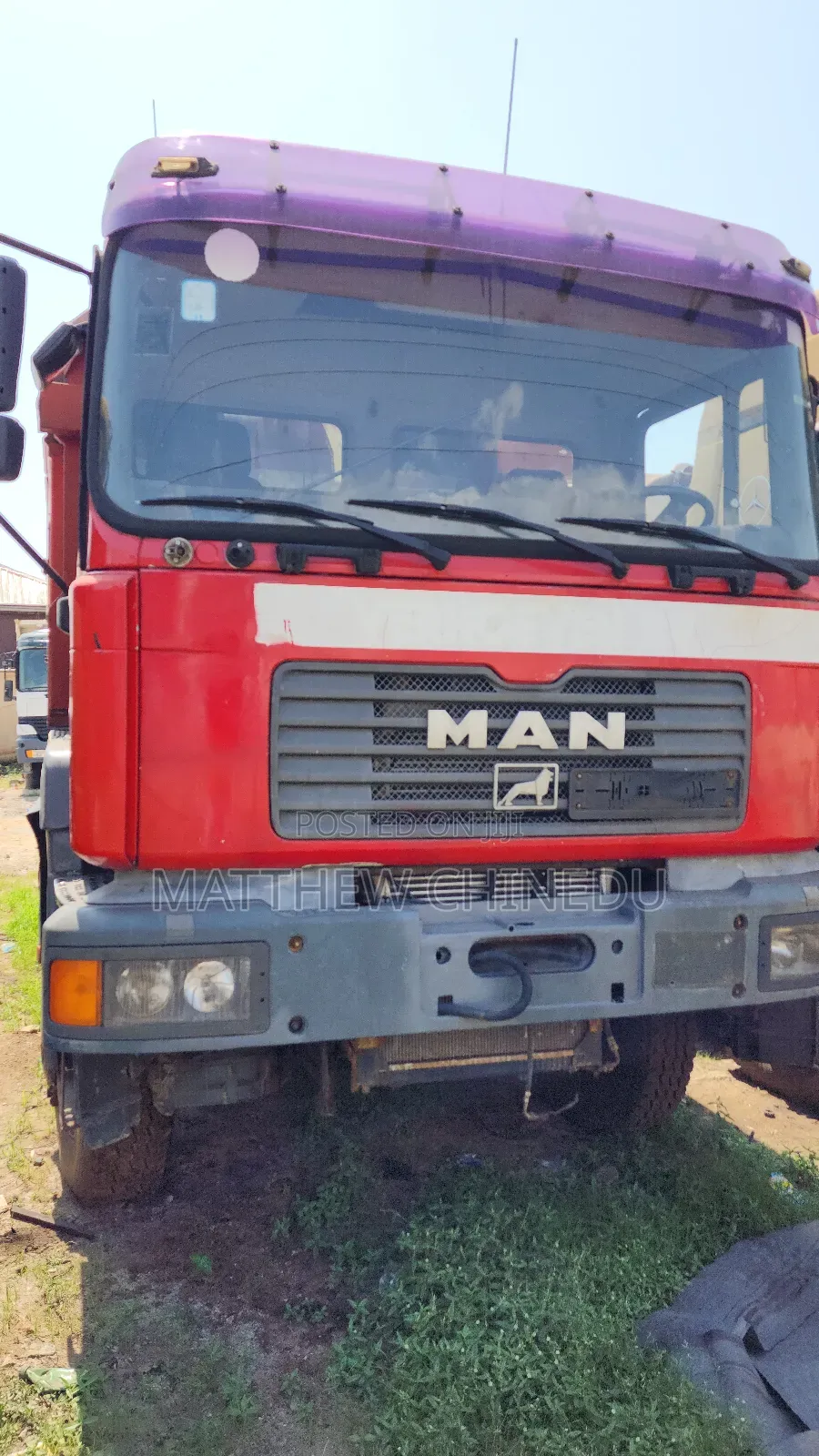 Man 37 414 8x4, Euro 2, With Auxiliary