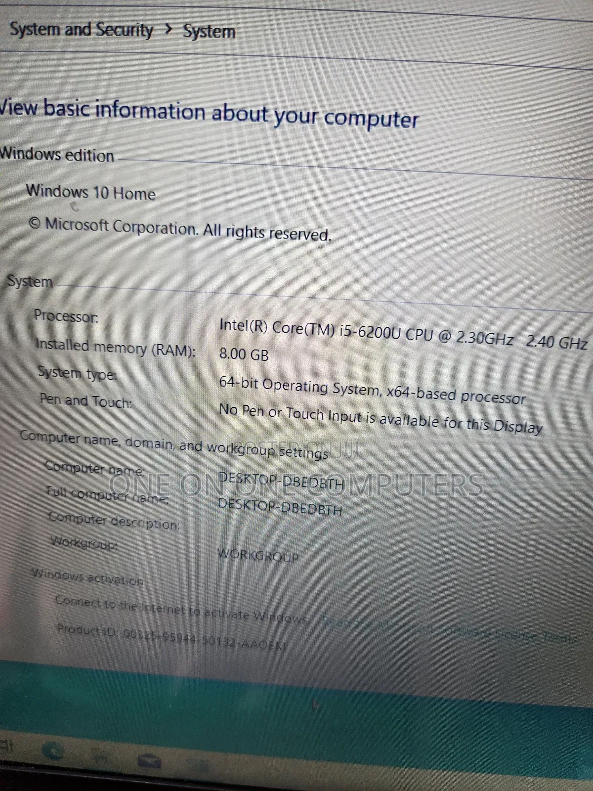 Laptop Lenovo Ideapad 3 8GB Intel Core I5 HDD 500GB