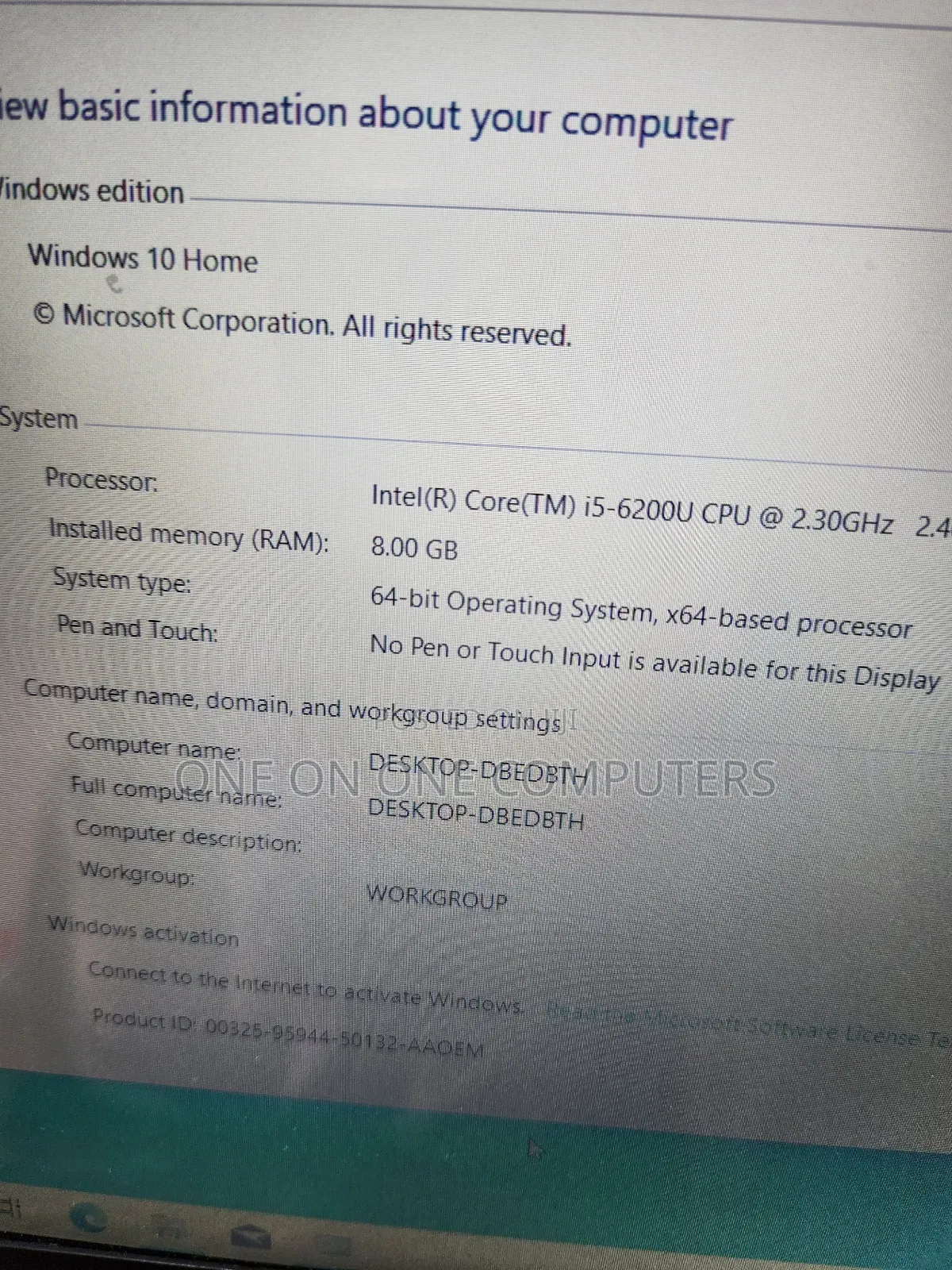 Laptop Lenovo Ideapad 3 8GB Intel Core I5 HDD 500GB