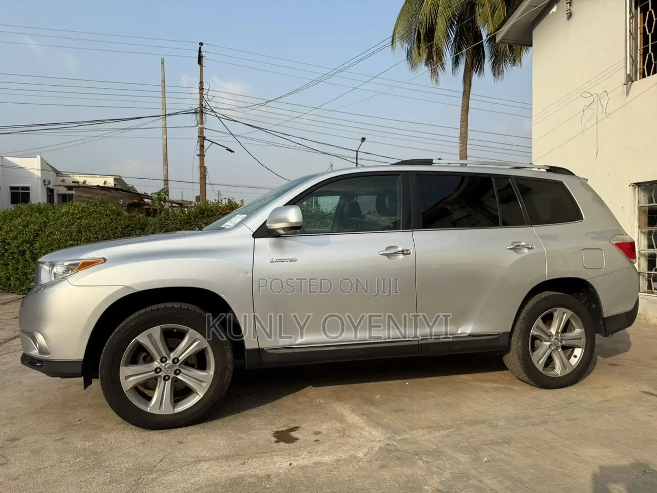 Toyota Highlander Limited 3.5l 4WD 2013 Silver